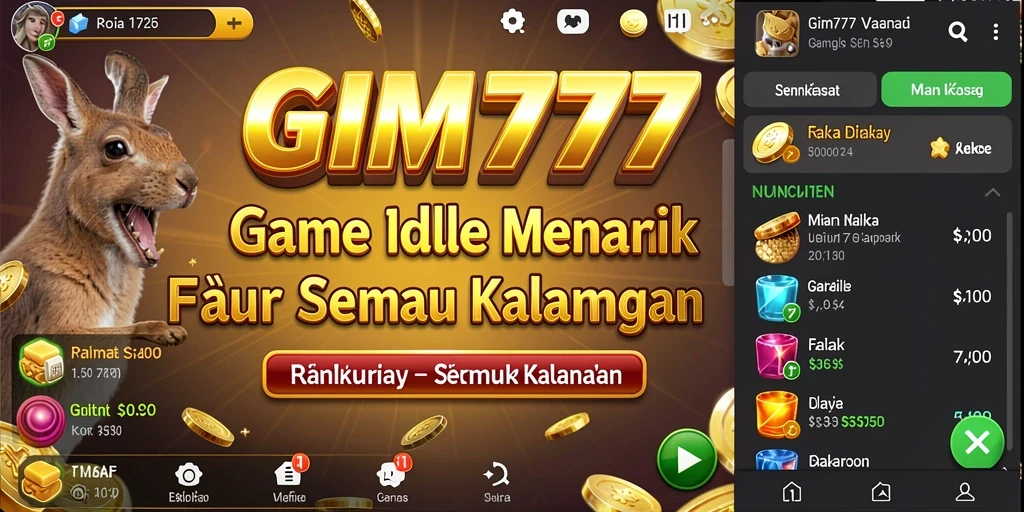Tampilan gameplay <strong>GIM777</strong> yang menarik dan penuh warna.