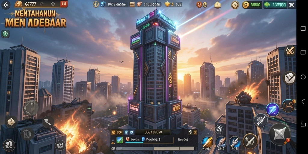 Tampilan menarik dari gameplay GT777 yang seru dan menantang.