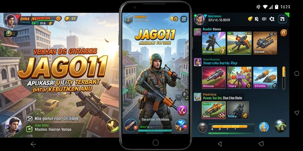 Tampilan antarmuka aplikasi JAGO11 yang modern dan fungsional.