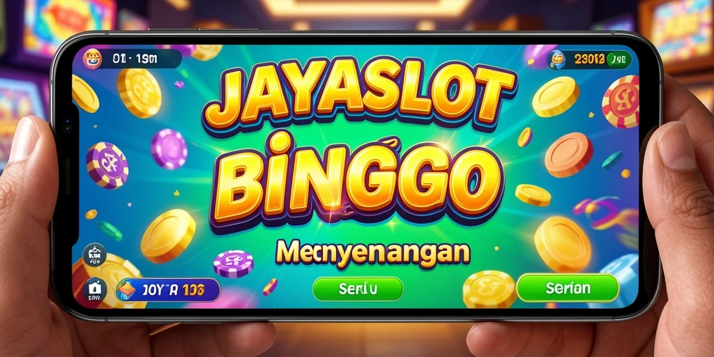 Gameplay seru Bingo dalam JAYASLOT yang menampilkan interaksi sosial.
