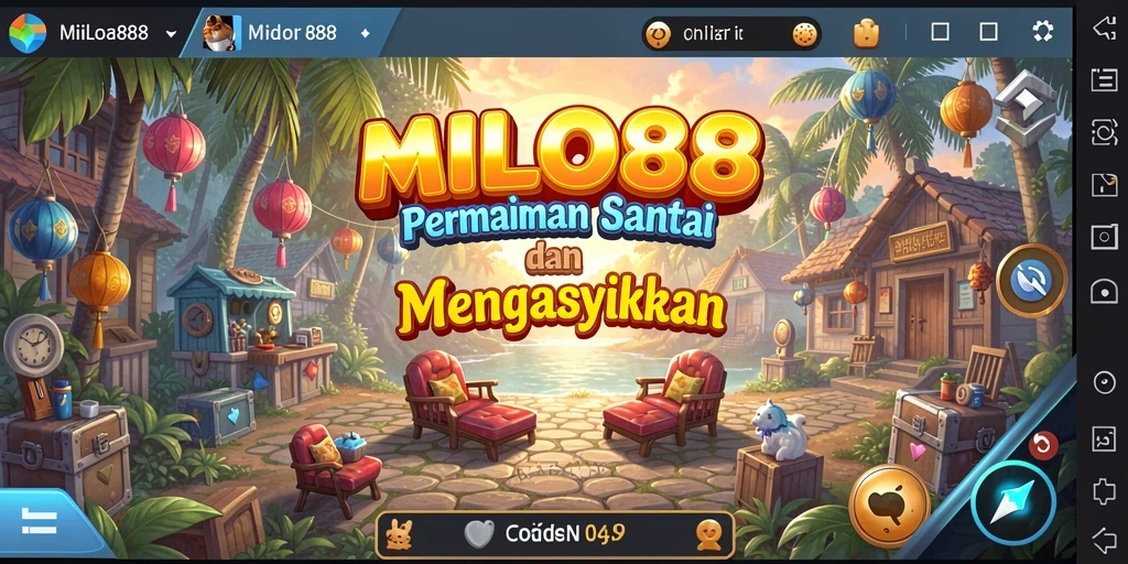 Screenshot gameplay menunjukkan keseruan mini game di MILO88.