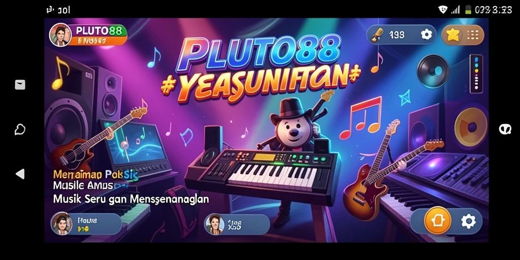 Tampilan gameplay seru dan interaktif di PLUTO88.