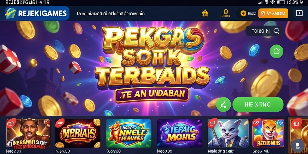 Gameplay Slot yang menarik dan penuh warna di REJEKIGAMES.