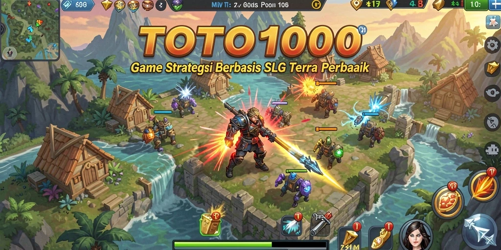 Tampilan gameplay menegangkan dalam TOTO1000 dengan strategi yang mendalam.
